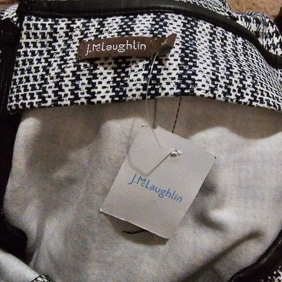 J. McLaughlin Plaid Pencil/Midi Skirt - Picture 11 of 12